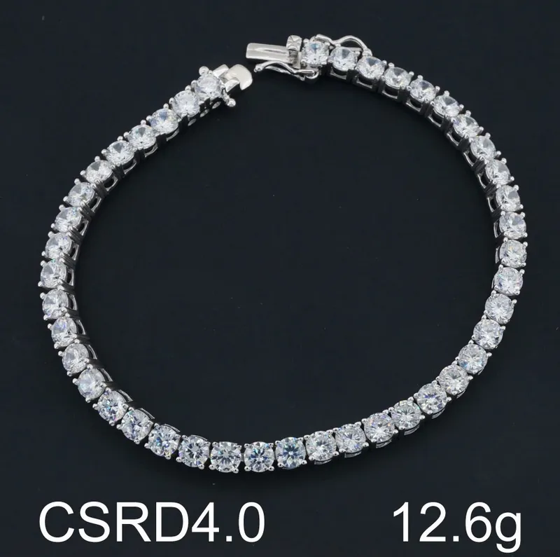 Pulseira CSRD4.0 em prata 925 com esmeralda